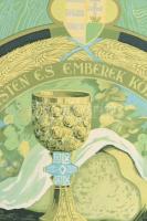 cca 1920-40 Kálvinista plakát magyar címerrel, Kalvineum kiadása, ofszet, papír, lap széle sérült, 3...