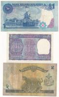 Vegyes: India 1976. 1R + Malajzia (1986.) 1R + Nepál (1986-1990) 2R "Ganesh Bahadur Thapa"...