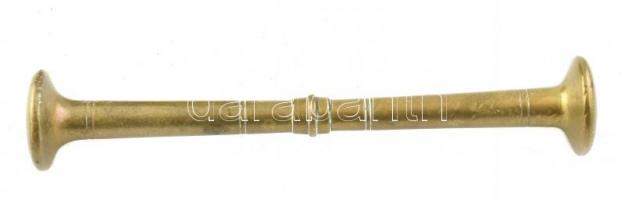 Nagy réz mozsár törővel m:18,5cm