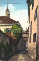 Merano, Meran (Südtirol); Alt-Meran, Motiv aus der Passeierergasse / old town, street view