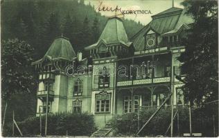 1925 Koritnyica, Korytnica; Hygiea fürdő szálloda / villa, hotel, spa (EK)