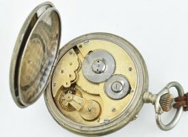 Nagy méretű vasutas Góliát Doxa óra fém tokkal, kissé korrodált. Működő, jó állapotban / Railway wor...