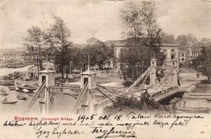 Singapore Cavenagh bridge