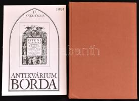 Az antikvár könyvaukció I-X. regisztere. Összeáll.: Borda Lajosné, Kundi Erzsébet. Bp., 1977, ÁKV An...