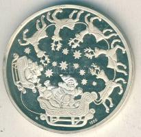 NSZK 1984. "Karácsony" Ag emlékérem 15g T:PP