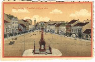 1921 Szombathely, Erzsébet királyné utca, Wirth J. üzlete