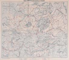 Skikarte Grödnertal, Karepaß, Campolongo und Marmolata, Bergverlag Rudolf Rother München, 59×68 cm