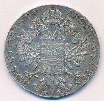 Ausztria 1780SF Tallér Ag "Mária Terézia" utánveret T:1- patina Austria 1780SF Thaler Ag &...