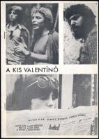 1979 A kis Valentínó, szövegkönyv, 41p