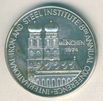 NSZK 1974. "Nemzetközi Vas és Acél Intézet, München-100 éves az Acélgazdasági Szervezet, Düssel...
