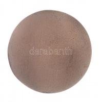 ~1970. Egyoldalas, nőt búzakévével és férfit ábrázoló Br emlékérem, eredeti tokban (91mm) T:1-