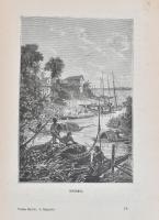 Verne Gyula: A Jangada. Bp., 1908. Franklin. Festett egészvászon kötésben. Fűzés belül kissé sérült,...