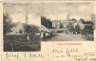 1911 Nógrádszakál, Szakál; Római katolikus templom és plébánia. Fogyasztási szövetkezet kiadása (EB)