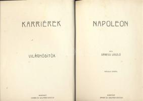 1912 Seress László: Napóleon című könyv Singer és Wolfner Kariérek kiadásában, szép állapotban