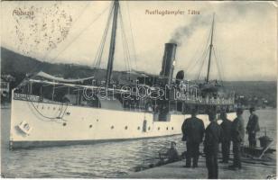 1908 Abbazia, Opatija; Ausflugdampfer Tátra / TÁTRA egycsavaros tengeri személyszállító gőzhajó / Hungarian single screw sea-going passenger steamship (EK)