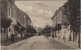 1913 Csáktornya, Cakovec; Rákóczi utca / street