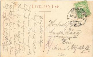 1913 Csáktornya, Cakovec; Rákóczi utca / street