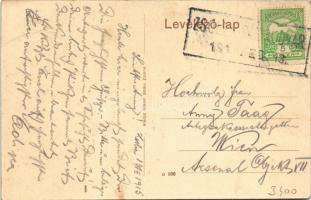 1915 Zsolna, Sillein, Zilina; M. kir. állami főreáliskola / school