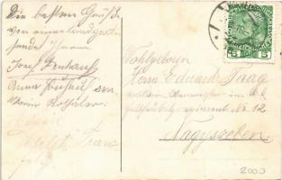 1912 Seebarn, Geschäft Karl Sögner / shop (fl)