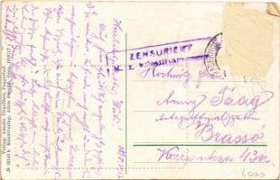 1917 Pragersko, Pragerhof; Bahnhof / railway station, German flag. Amalie Churfürst No. 03140. Emb. ...