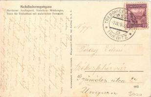 1929 Trebovice (Ceská Trebová), Triebitz b. Böhm. Trübau; Schönhengstgau, Bahnhof, A. Haubenschild&#...