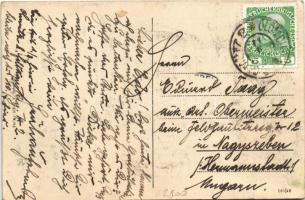 Olomouc, Olmütz; Stadthof Stadt-Neugasse, Restauration, Sparkassa, Restaurateur Franz Reichel / rest...