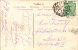 Steinfeld, Ansicht des Barackenlagers aus der Vogelschau / K.u.k. military barracks