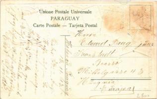 1913 Ceftificados Ascuncion / Stamps of Paraguay, coat of arms and flags. Guillermo de Grüter, Carte...