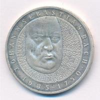 Németország 2000F 10M Ag "Johann Sebastian Bach" T:2
Germany 2000F 10 Mark Ag "Johan...