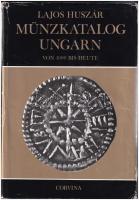 Huszár Lajos: Münzkatalog Ungarn von 1000 bis heute. Corvina, Budapest, 1979. Használt, jó állapotban, kissé sérült védőborítóval