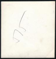 cca 1937 Kinszki Imre (1901-1945) budapesti fotóművész hagyatékából jelzés nélküli vintage fotó (pih...