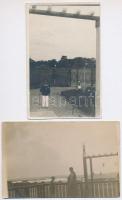 1932 Gárdony - 2 db régi fotólap / 2 pre-1945 photo postcards