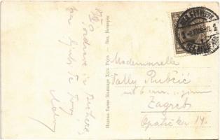 1928 Nagybecskerek, Zrenjanin, Veliki Beckerek; Evangélikus templom és törvényszék / crkva i okruzni...