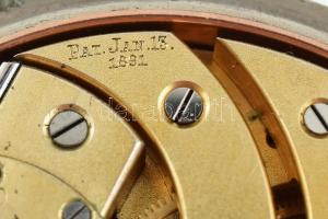 Patek Philippe zsebóra cca 1913. Jelzett szerkezettel, Szerkezet szám 167655. Hibátlan számlappal. J...