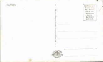 Pacsér, Pacir; Római katolikus, református és görög keleti templom, Fasor, MÁV vasútállomás, Hangya ...