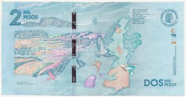 Kolumbia 2015. 2000PT:I 
Colombia 2015. 2000 Pesos C:UNC 
Krause P#458