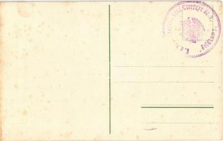 Er kann warten / Zsidó férfi / Judaica art postcard s: Pasternak + "K.u.K. Inft. Rgmt. Graf Cle...