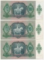 1936. 10P (3x, sorszámkövető) T:I- Adamo P9