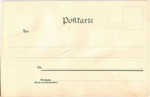 Völkerschlacht-Denkmal in Leipzig. Zur Erinnerung an die Grundsteinlegung am 18. Oktober 1900 / Germ...