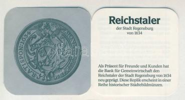 Német Államok/Regensburg 1634. Thaler Ag utánverete T:PP Eredeti tokban (sérült), tanúsítvánnyal!