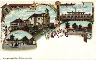 Vimpác with silk-factory Litho