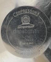 Borel kézi felhúzós fém tokos karóra, kis karc a számlapon. Működő, jó állapotban d: 34 mm