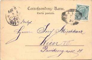 1900 Chernivtsi, Czernowitz, Cernauti, Csernyivci (Bukovina); Bahnhof / railway station, trains