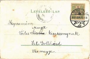 1902 Chocolaterie francaise, Vienne / Csokoládé, Cacao, csemege cukorkák és sütemények / French choc...