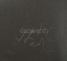 Szász Endre (1926-2003): Női arc. Ofszet, papír. Jelzett a nyomaton. 52x48 cm