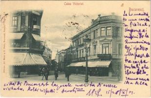 1901 Bucharest, Bukarest, Bucuresti, Bucuresci; Calea Victoriei, Hotel and Restaurant Capsa, Luvru shop