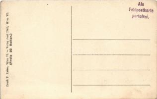 Durch Dick und Dünn durch Not und Tod / II. Vilmos és Ferenc József császár. Szecessziós díszes prop...