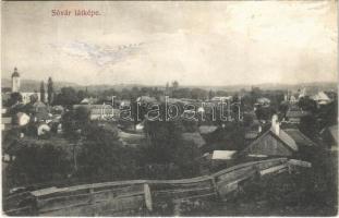 1911 Tótsóvár, Sóvár, Solivar (Eperjes, Presov); látkép. Divald Károly Fia kiadása / general view (felületi sérülés / surface damage)