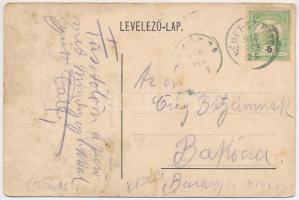 1910 Németszentpéter, Sanpetru German; Községháza, Római katolikus templom, Donath Jakob, Ifj. Leig ...