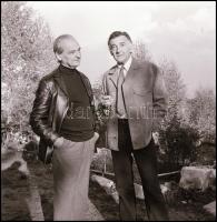 cca 1972 Sinkovits Imre (1929-2001) színművészről készült felvétel sorozat, Kotnyek Antal (1921-1990...